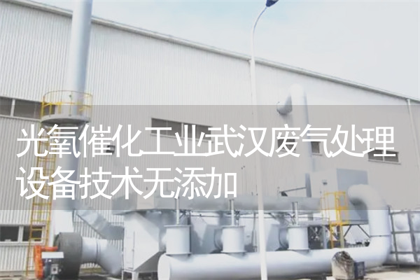 光氧催化工业武汉废气处理设备技术无添加