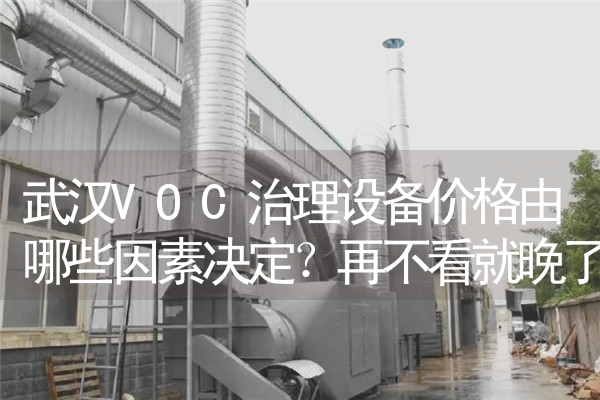 武汉VOC治理设备价格由哪些因素决定？再不看就晚了