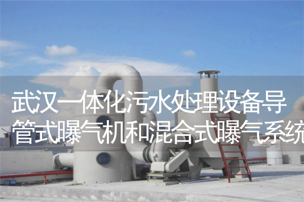 武汉一体化污水处理设备导管式曝气机和混合式曝气系统