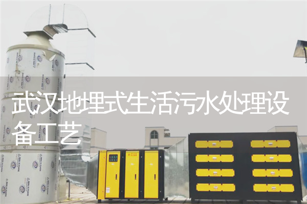 武汉地埋式生活污水处理设备工艺